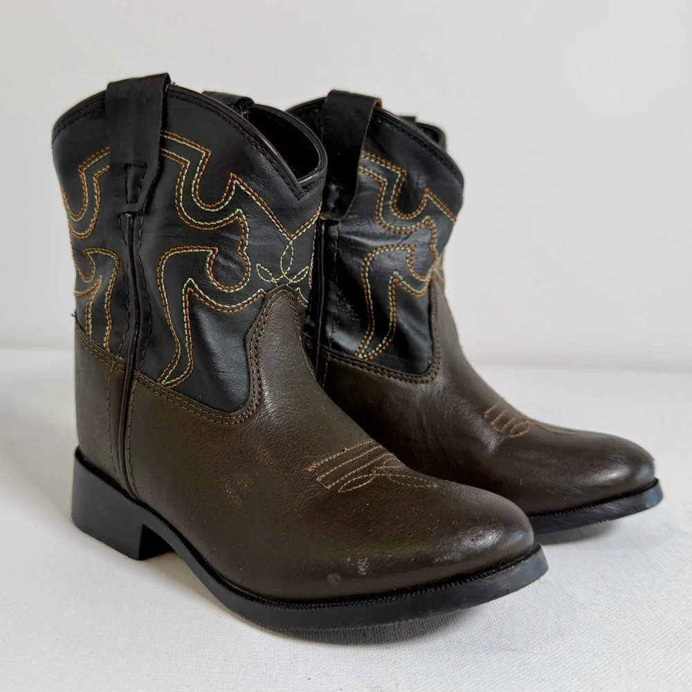 Smoky Mountain Kids' Monterey Western Cowboy Cowgirl Boots Size 8
